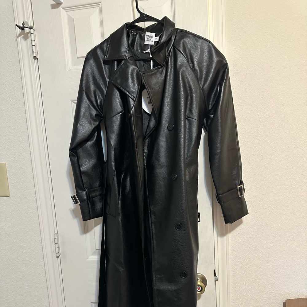 Princess Polly Trench Leather